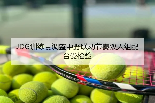 JDG训练赛调整中野联动节奏双人组配合受检验